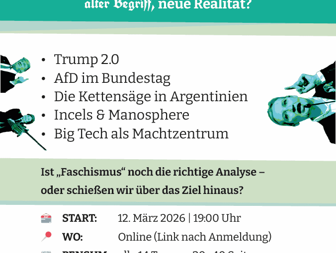 Faschismus is back?! 2026
